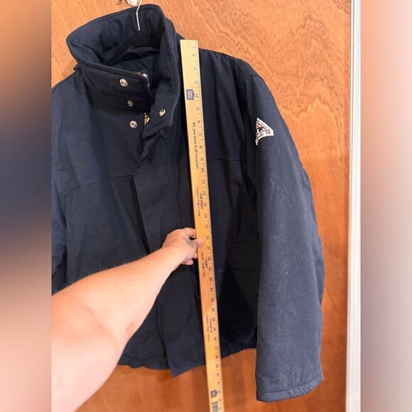 Bulwark Black Puffer Jacket L Fire-Resistant Winter Workwear New no tags - Picture 11 of 11